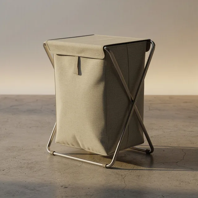 LoomCo FoldLock Laundry Hamper