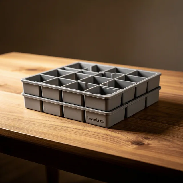 LoomLock SnapGrid Storage Organizer