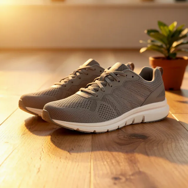 LumièreLoom EverStep Memory Foam Sneakers