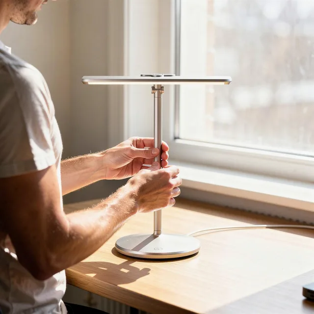 LumiWisp GlowGuide LED Desk Light