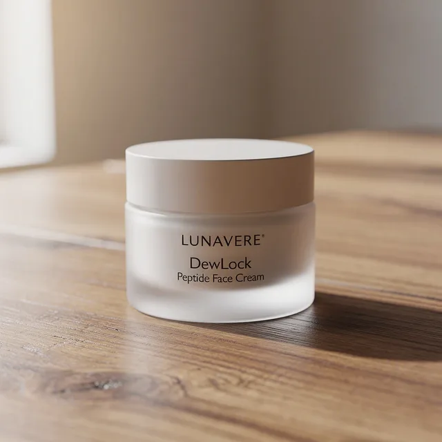 Lunavere DewLock Peptide Face Cream