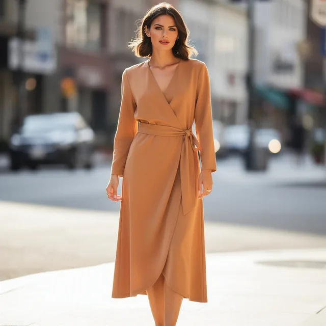 Lunaweave Wrap Dress
