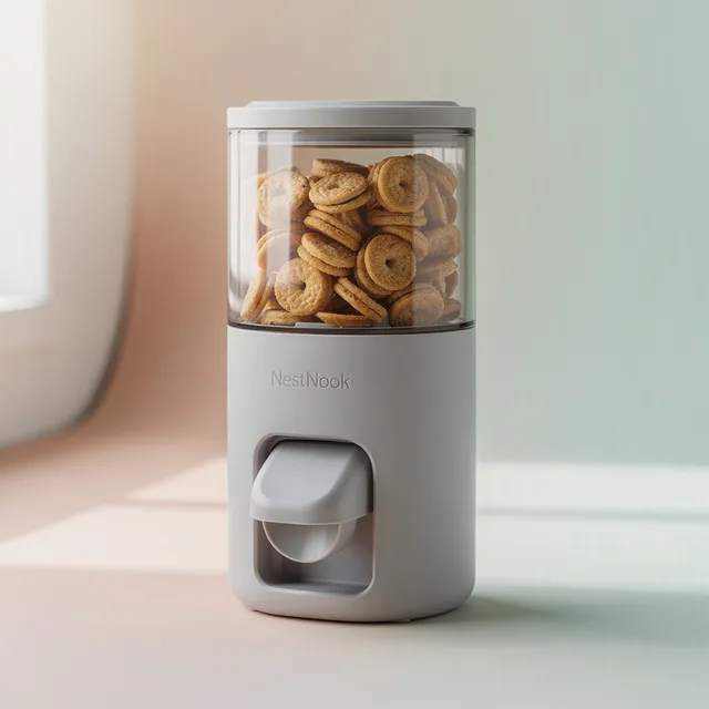 NestNook Airtight Tech Snack Saver Dispenser