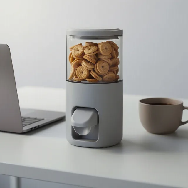 NestNook Airtight Tech Snack Saver Dispenser
