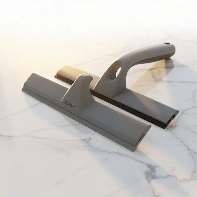 NestNook Goods QuickGlide Window Squeegee Duo