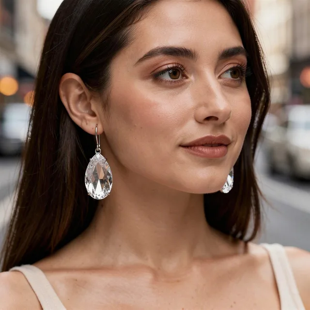 Nimbria CrystalCut Drop Earrings