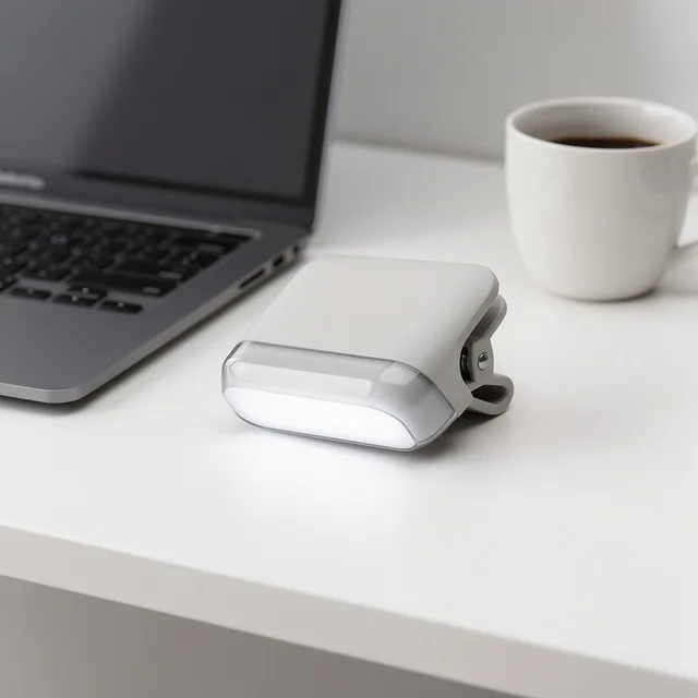 NimbusGlow NightReflect Clip Light