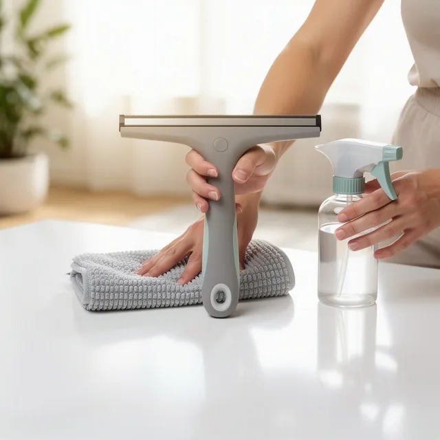 Nimbusia FreshBreeze Window Squeegee Set