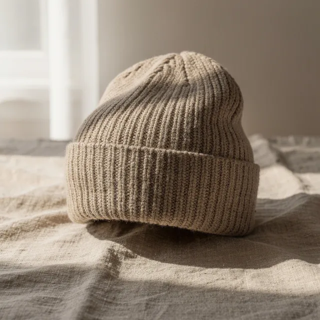 NimbusKnit CozyWrap Beanie Cap