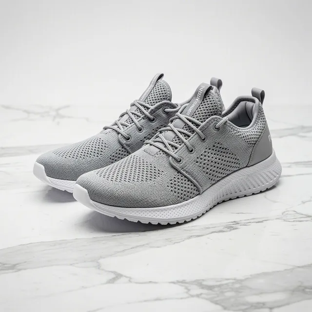 NimbusKnit StreetFlex Lace-Up Sneakers