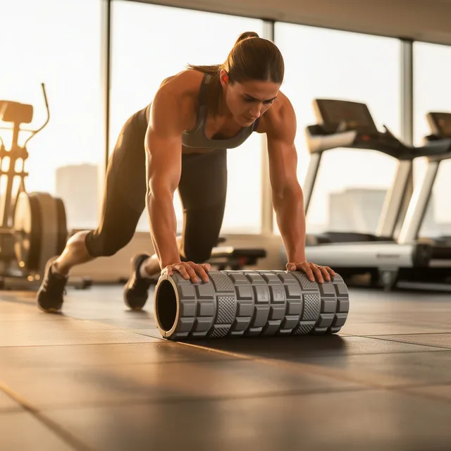 NimbusKnurl CoreLift Foam Roller Compact