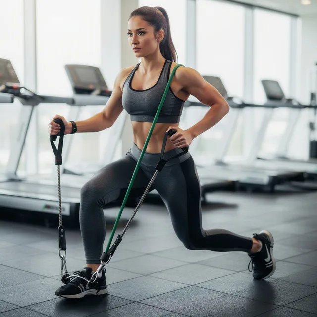 NimbusKnurl CoreLift Resistance Band Set