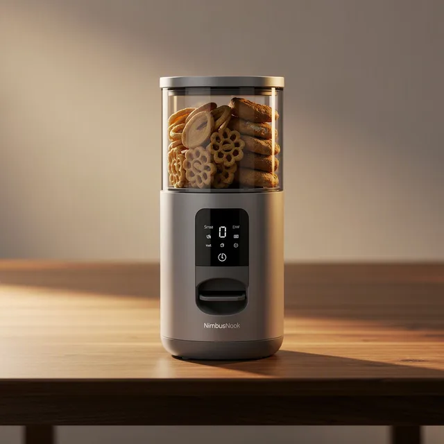 NimbusNook AirSeal Smart Snack Dispenser