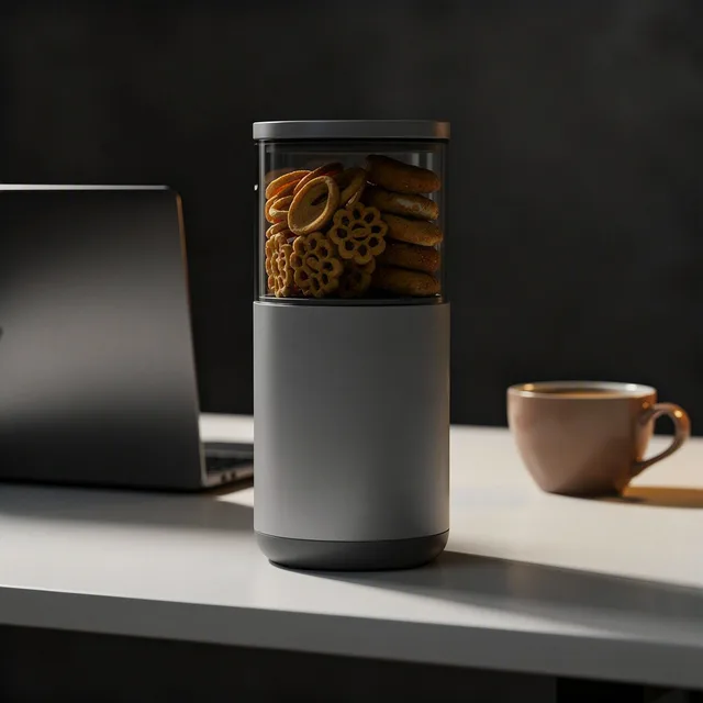 NimbusNook AirSeal Smart Snack Dispenser