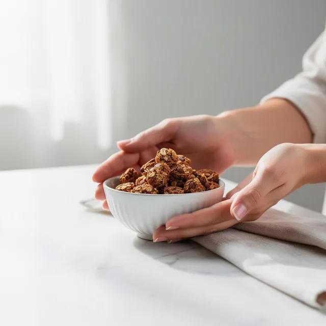 NourishNest Rolled Oat Granola Clusters