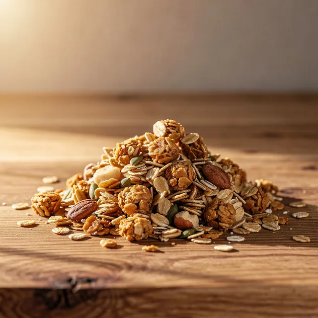 NourishNest Rolled Oat Granola Crumbles
