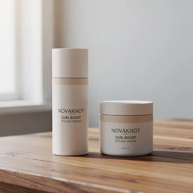 NovaKnot Curl Boost Styling Cream