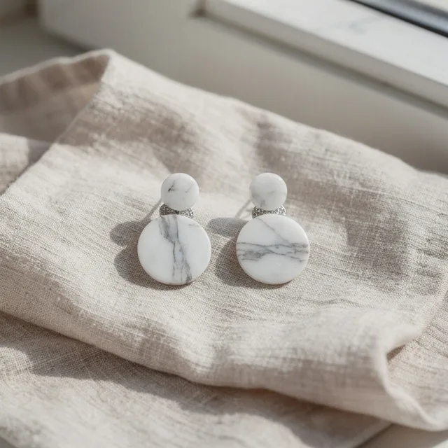 NovaMarble PrismCharm Earrings