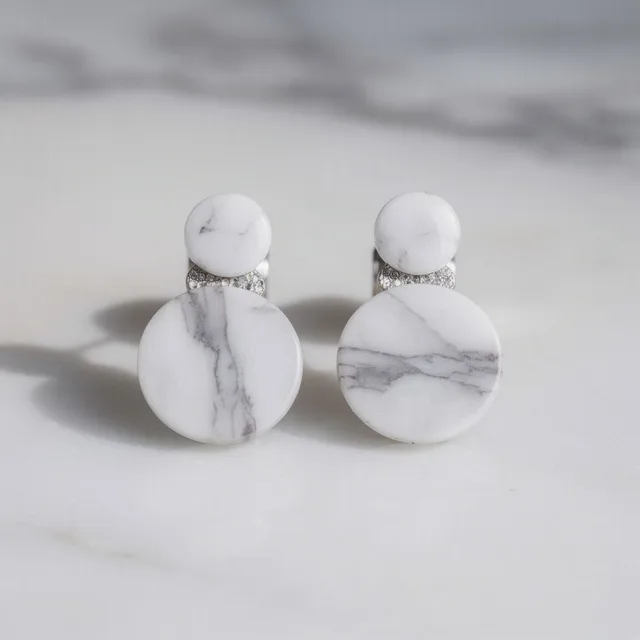 NovaMarble PrismCharm Earrings