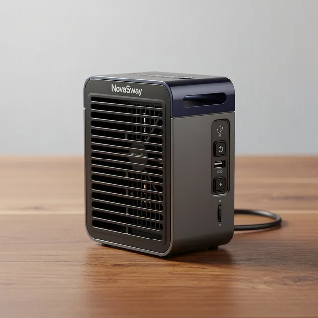 NovaSway USB Desk Fan Cooler