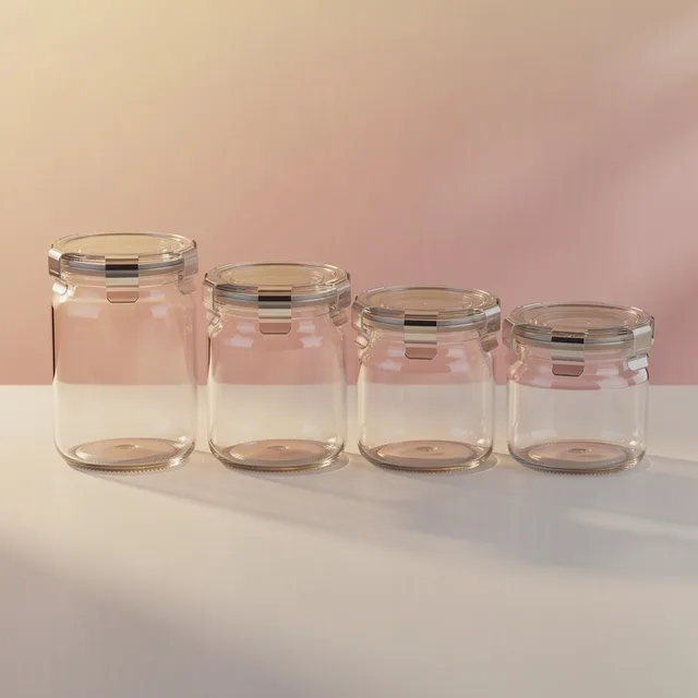 Pantry Parade Airtight Spice Saver Jar Set