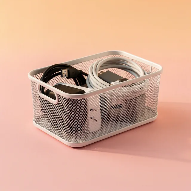Pantry Parade Tech-Tidy Cable Basket