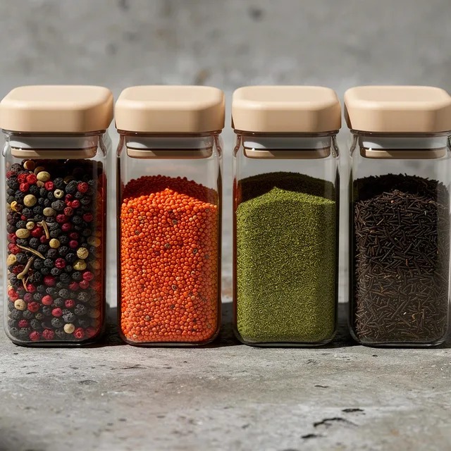 PantryParade Airtight Spice Saver Pod Set
