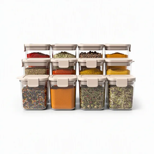 PantryPulse Airtight Spice Saver Pods