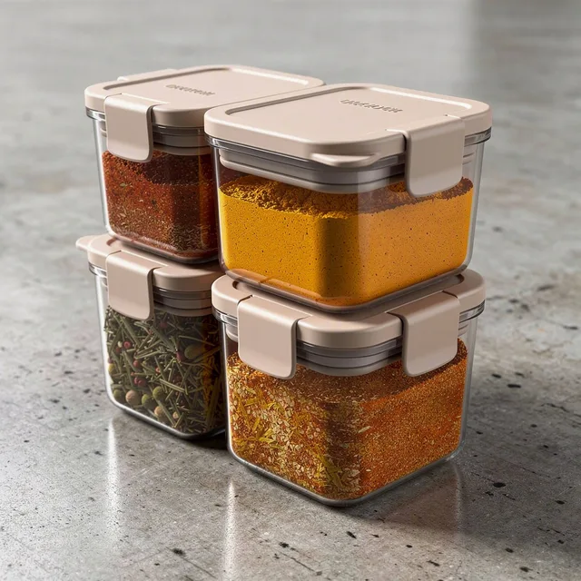PantryPulse Airtight Spice Saver Pods