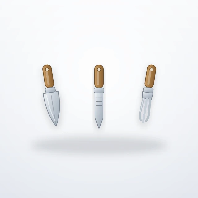 Illustrated preview of Roots & Rows Trowel Set