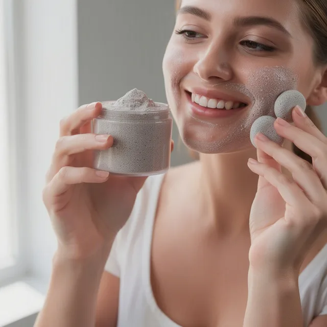 SilkStride Exfoliating Body Scrub Pebbles