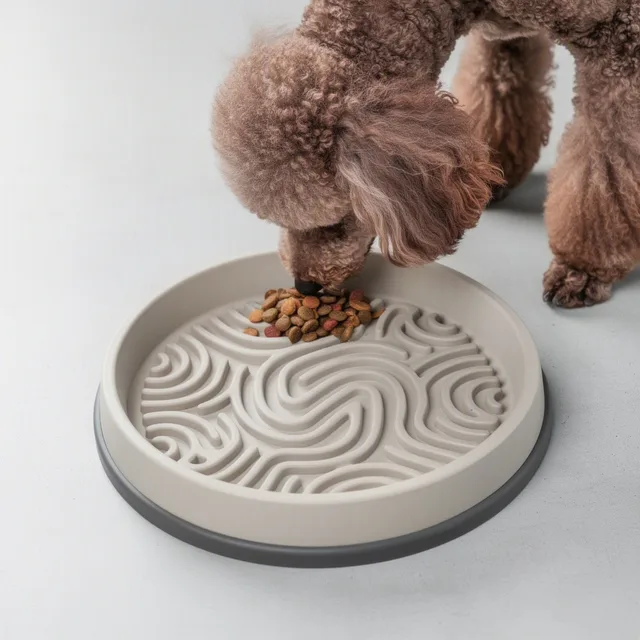 SlowGulp Puzzle Feeder Bowl