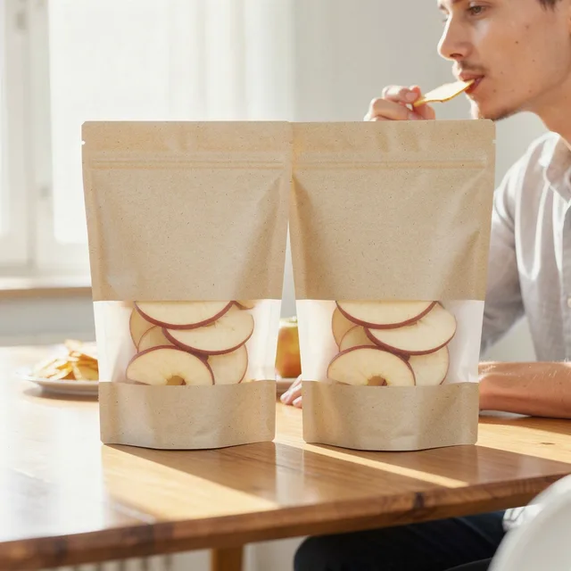 SnapCrisp Apple Chips Sea Salt Twin Pack