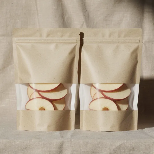 SnapCrisp Apple Chips Sea Salt Twin Pack