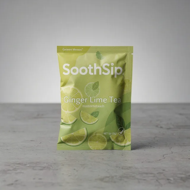 SoothSip Ginger Lime Tea Sachets