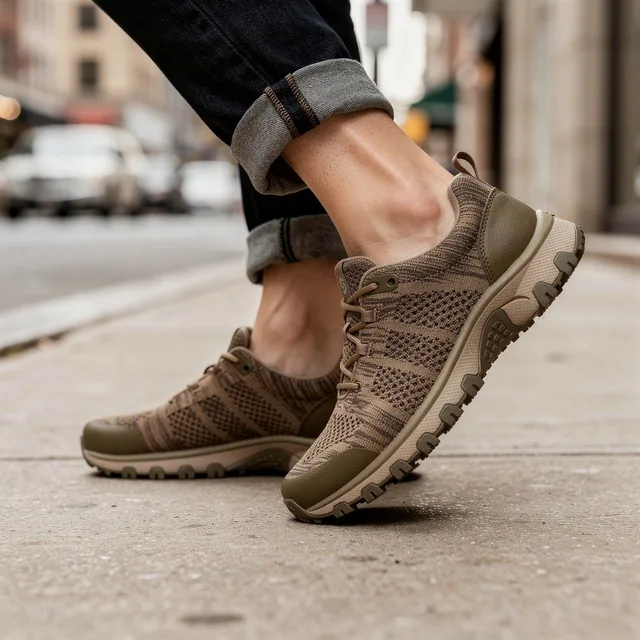 StrideLoom TrailKnit Hiking Shoes