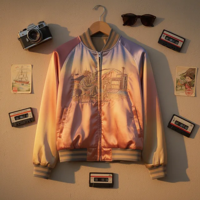 Sunfade Souvenir Bomber Jacket