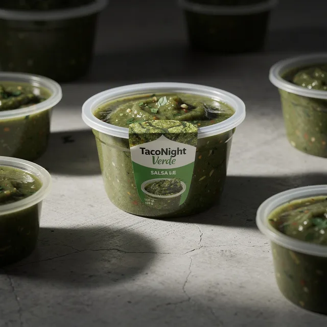 TacoNight Verde Salsa Cups