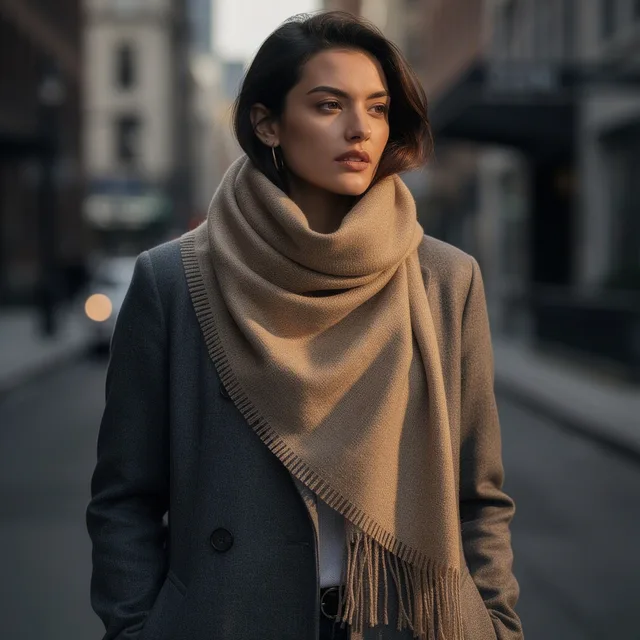 ThreadOra WrapEase Oversized Scarf