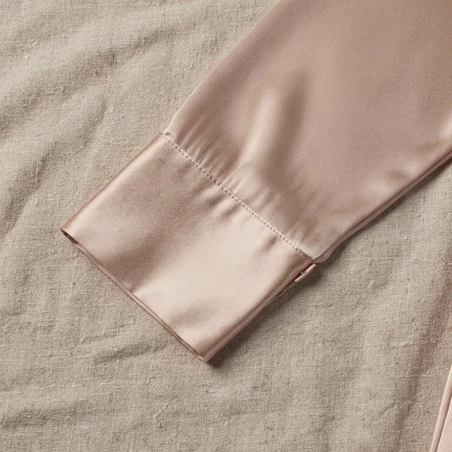 Threadora WrapEase Satin Blouse