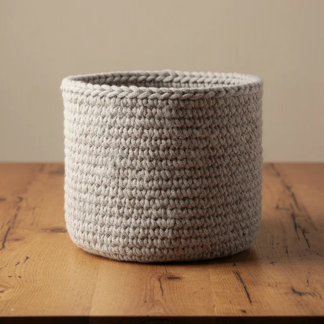 ThreadTheory Cozy Knit Storage Basket
