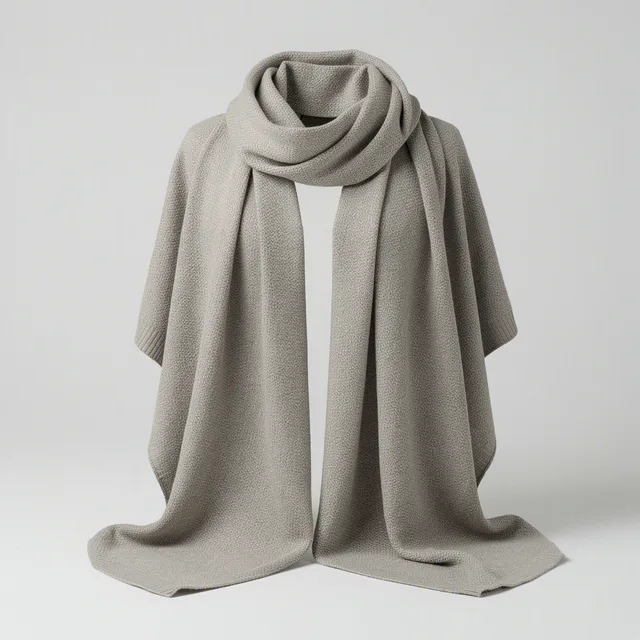 ThreadVanta Drapeline Oversized Scarf Wrap