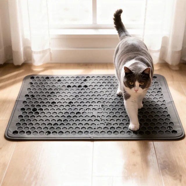 TidyTrail Honeycomb Litter Mat