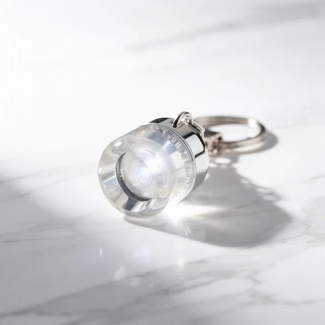 Trinket & Co. CrystalClick Keychain Light Tag
