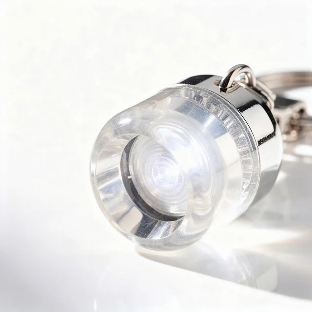 Trinket & Co. CrystalClick Keychain Light Tag