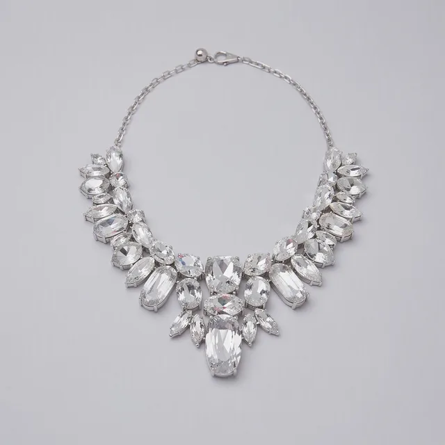 Trinket & Co CrystalCut Statement Necklace