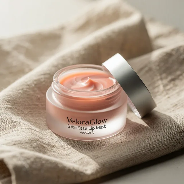 VeloraGlow SatinEase Lip Mask