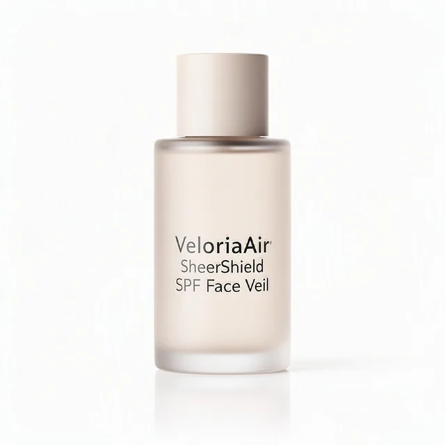 VeloriaAir SheerShield SPF Face Veil