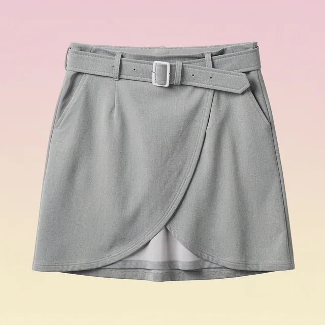 Velorina WrapLoop Belted Midi Skort