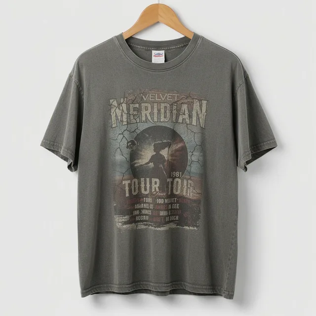 Velvet Meridian - 1981 Tour Concert Tee